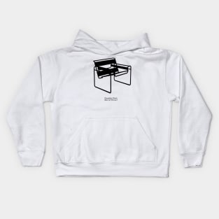 Wassily Chair By Marcel Breuer Kids Hoodie